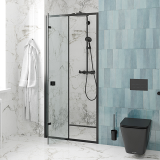 Душевая дверь Cerutti SPA BELLA D81B 80см чёрный